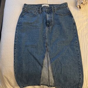 Denim Blue Women's Skirt